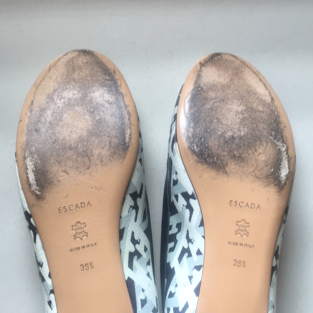 Escada Patterned Flats - image 7
